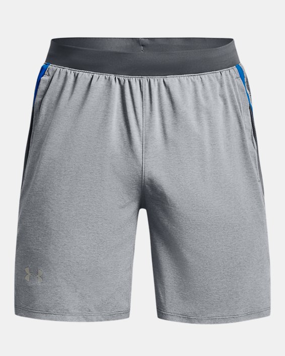 Men's UA Launch Run 7" Shorts, Gray, pdpMainDesktop image number 6